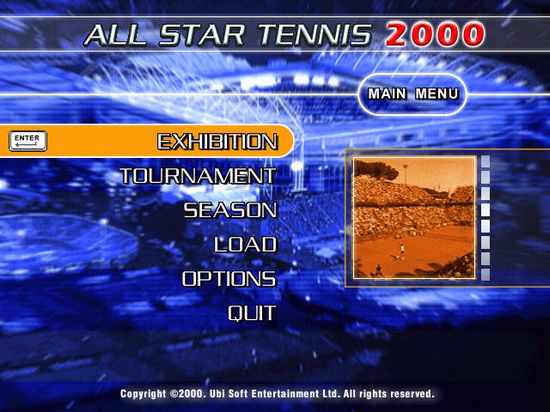 全明星网球2000截图2
