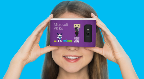 微软公布旗下VR设备 或配合WP10手机在10月6日发布