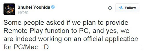 索尼官方表示即将推出PS4串流PC软件 民间大神好尴尬