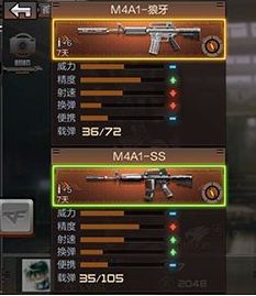 CF手游M4A1狼牙和战龙哪个更好 M4A1狼牙对比M4A1战龙