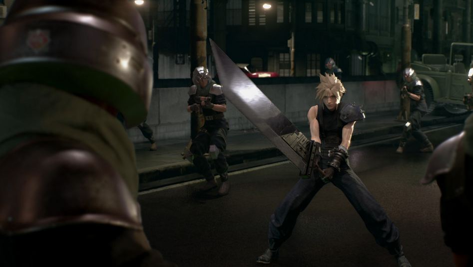 《最终幻想7：重制版》首批截图放出 虚幻4引擎超炫酷