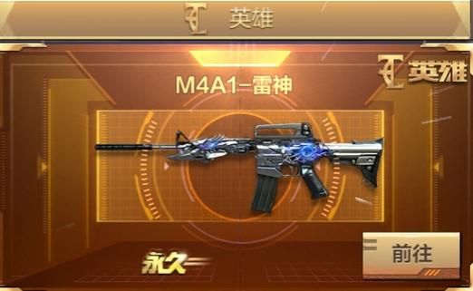 CF手游M4A1雷神怎么样 M4A1雷神值得买吗