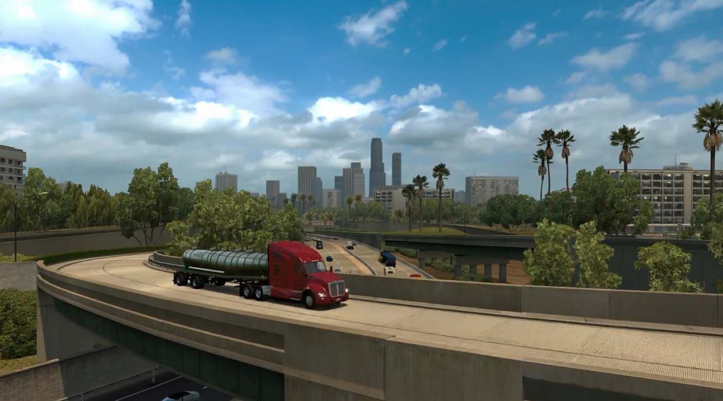 《美国卡车模拟》迎来全新补丁 驾驶体验更加真实