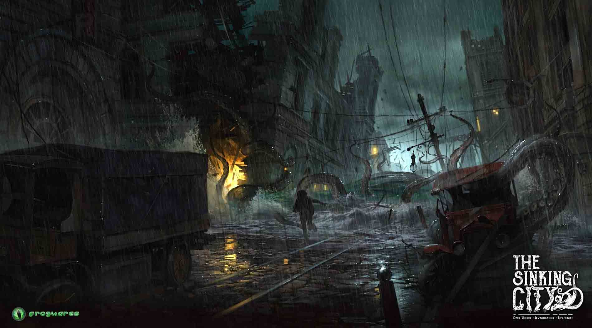 《沉没之城》正式公布 也将会是克苏鲁神话类型游戏
