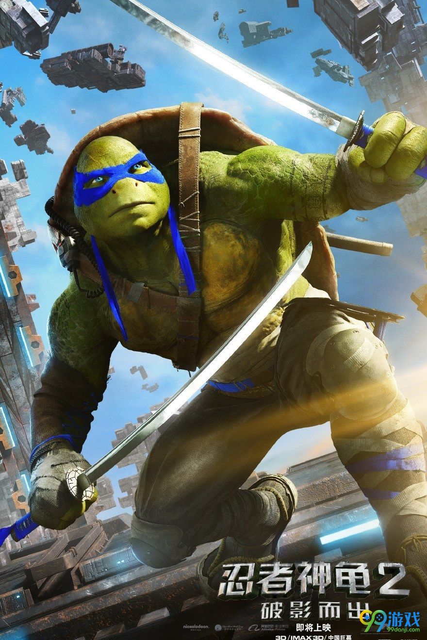 《忍者神龟2：破影而出》最新宣传片人物海报放出