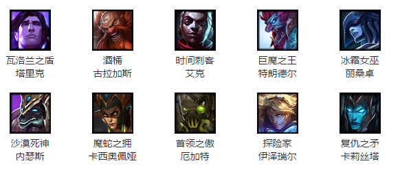 lol6月3日周免英雄更换公告 lol6.3【周免】英雄一览