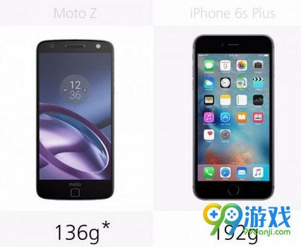 moto Z和iPhone6s哪个好 moto Z对比iPhone6s