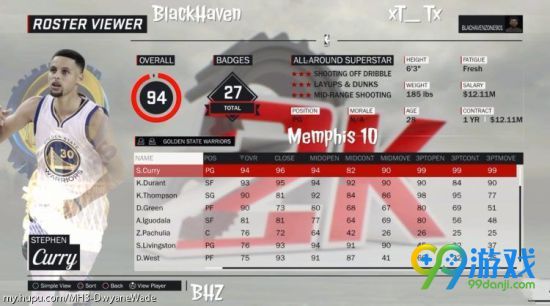 NBA2K17球员能力值介绍 全球员能力值图文详解