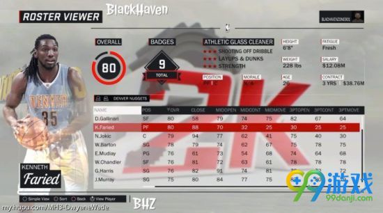 NBA2K17球员能力值介绍 全球员能力值图文详解