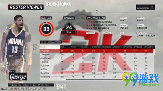 NBA2K17球员能力值介绍 全球员能力值图文详解