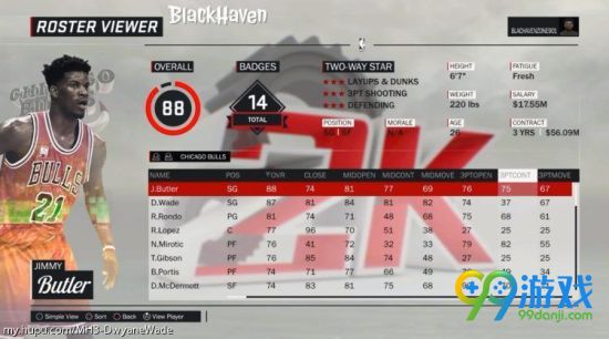 NBA2K17球员能力值介绍 全球员能力值图文详解