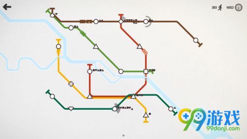 《迷你地铁 Mini Metro》模拟游戏 即将登陆移动平台