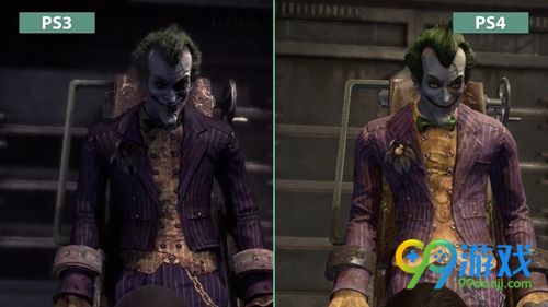 《蝙蝠侠：重返阿卡姆》画质对比视频 还不如PS3？