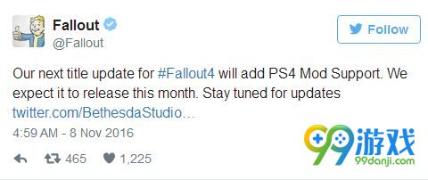 《辐射4》PS4版已经解除MOD封锁 终于等来了