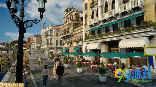 《最终幻想15》全新情报放出 新城镇水都美如画