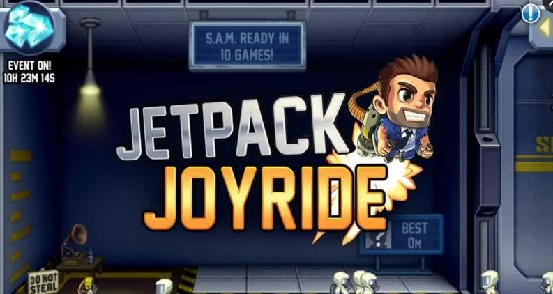 疯狂喷气机圣诞版(Jetpack Joyride)截图1