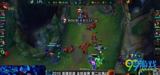 lol2016全明星赛LPL中国队vsLCK韩国队比赛视频