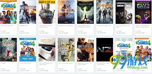 EA旗下Origin平台促销开启 《战地1》6折仅售36美元