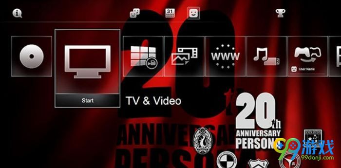 《女神异闻录5》开发商PSN日服发布纪念主题