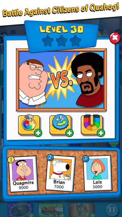 恶搞之家(Family Guy- Another Freakin' Mobile Game)截图3
