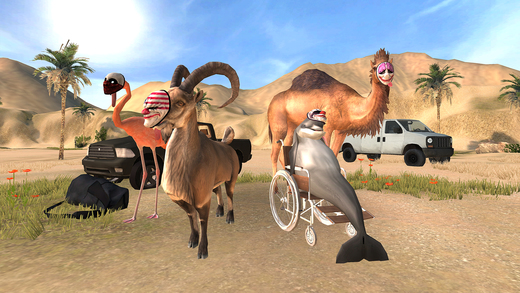 模拟山羊padday(Goat Simulator PAYDAY)截图5
