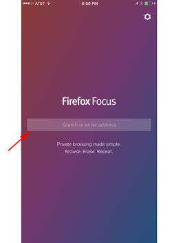 Firefox Focus隐私浏览器