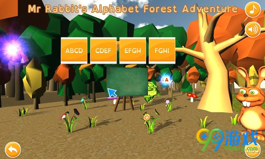 Mr Rabbit's Alphabet Forest Adventure截图7