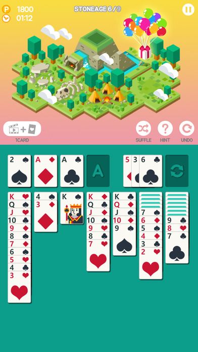 纸牌时代:文明(Age of solitaire-City Building Card game)截图1