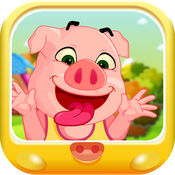 粉红小猪拼图形苹果版