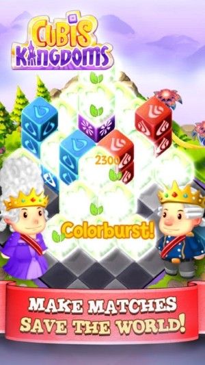 方块王国手游iPhone版(Cubis Kingdoms)截图1