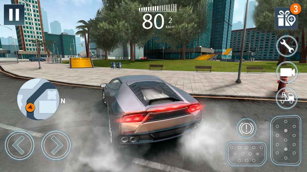 极限汽车驾驶模拟器2手游修改版(Extreme Car Driving Simulator 2)截图4