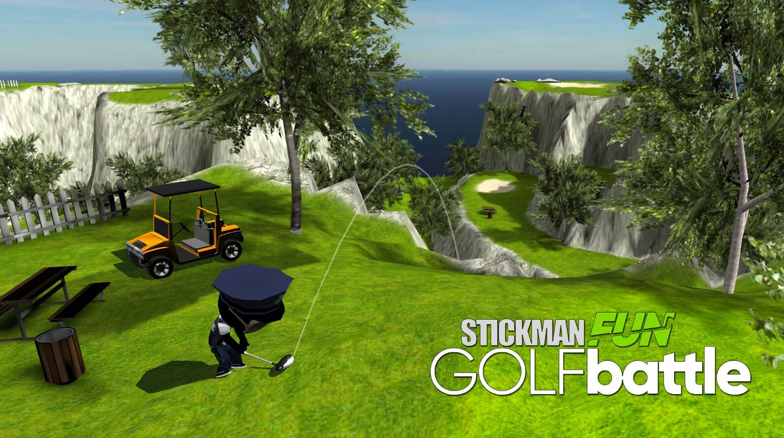 火柴人:高尔夫战役(Stickman Cross Golf Battle)
