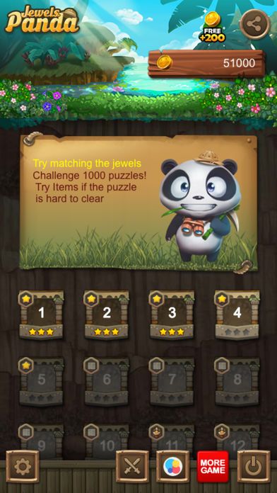 熊猫消除联盟(Jewels Panda)iOS版截图5