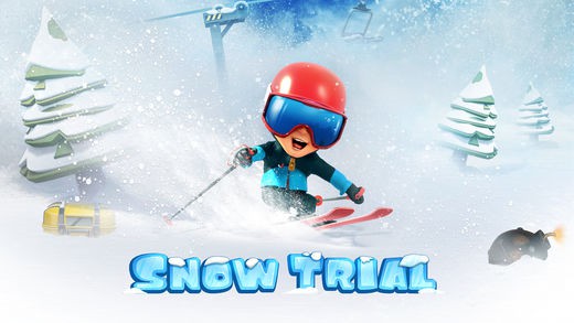 滑雪试练手游内购版(Snow Trial)截图1