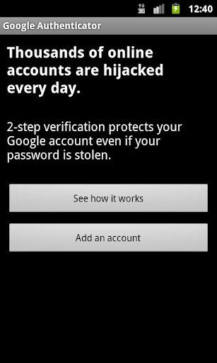 谷歌身份驗證器(google authenticator)官方安卓版截圖1