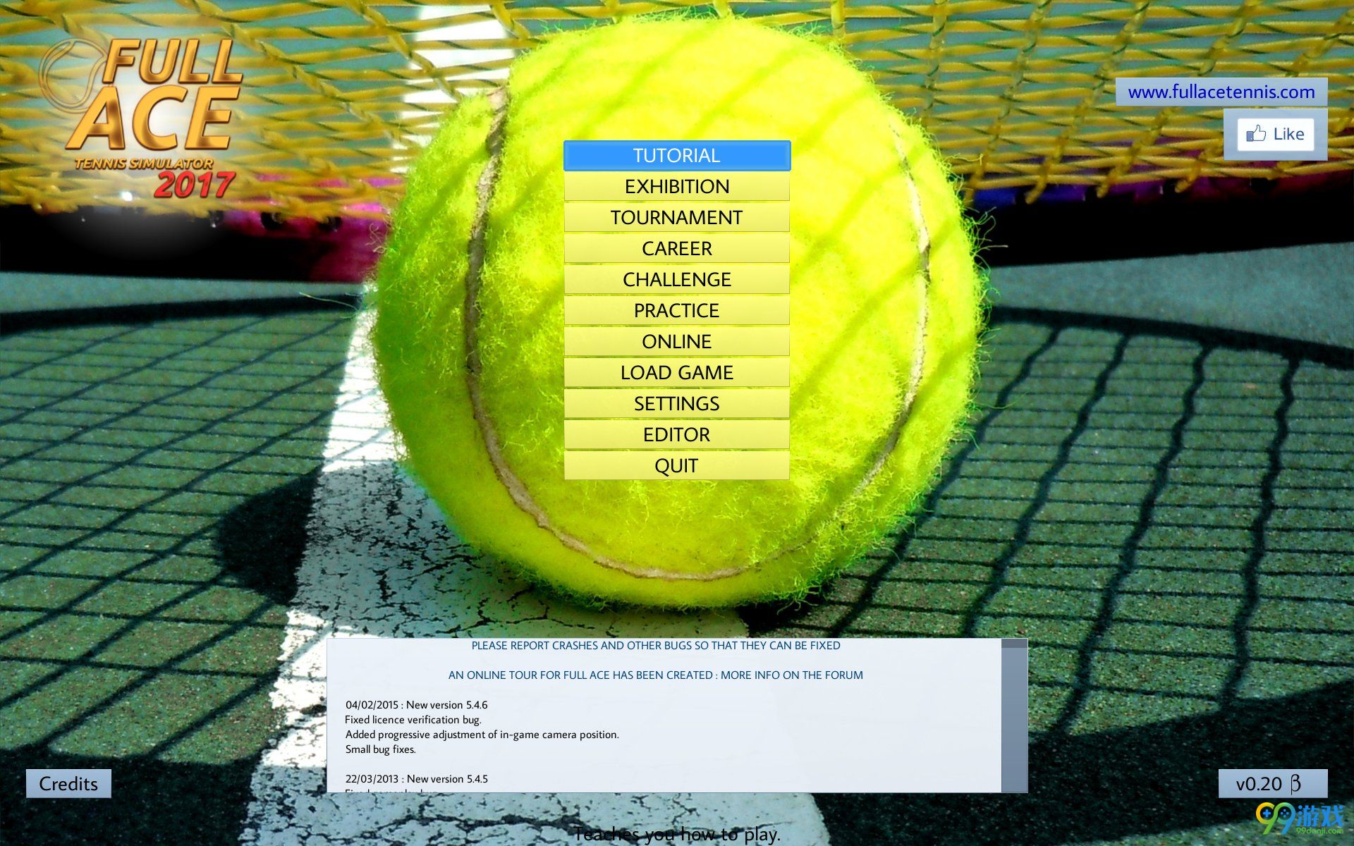 完整王牌网球模拟截图4