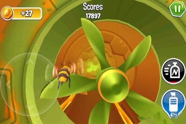 蜜蜂飞行大冒险游戏最新版截图2