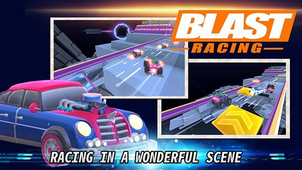 爆裂赛车游戏单机版(Blast Racing)截图2
