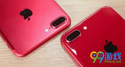 iPhone8红色图赏 iPhone8红色对比iPhone7红色