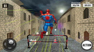 蜘蛛侠跑酷模拟游戏截图2