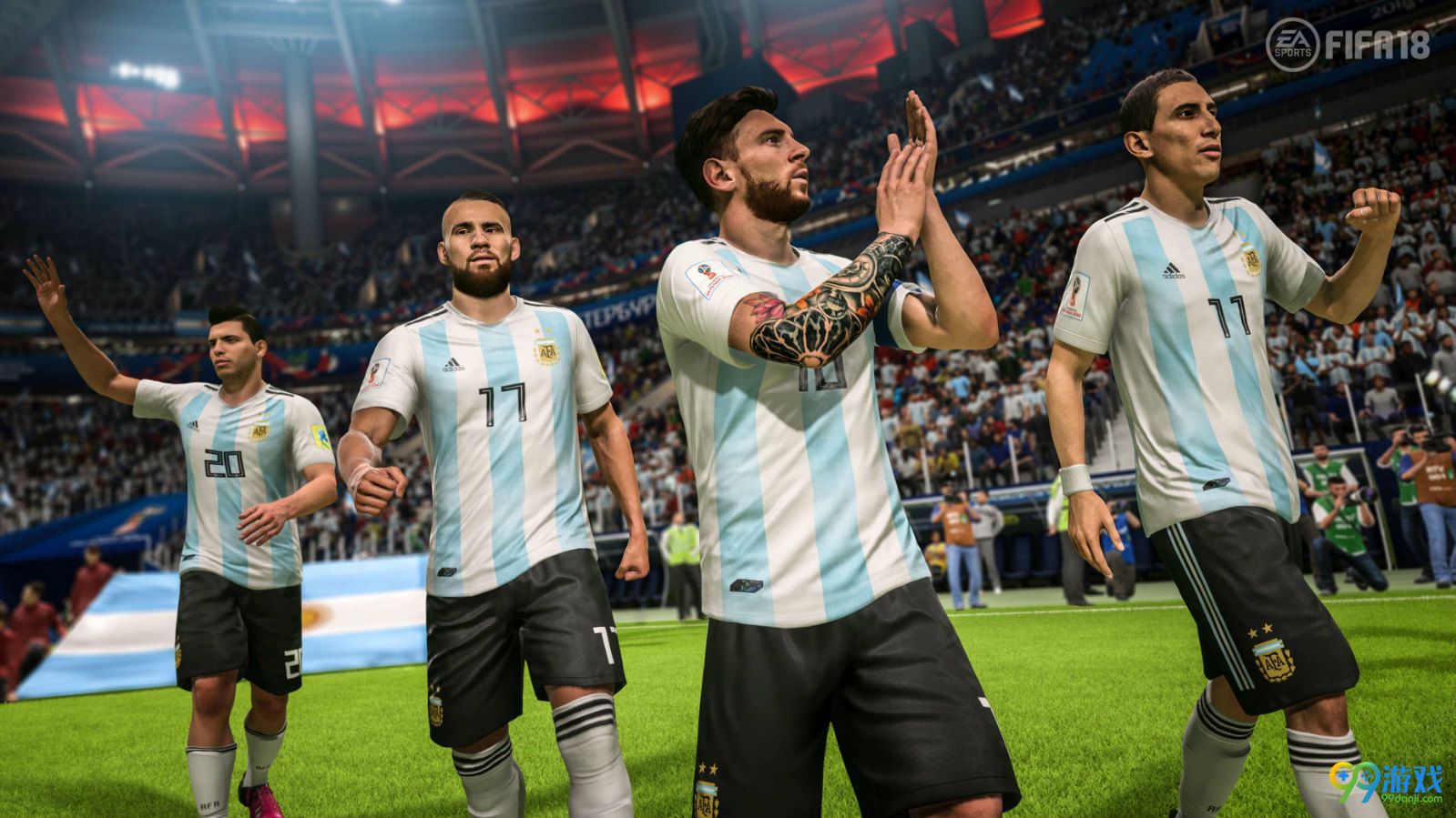 实况足球2018最新世界杯阿根廷壁纸美化补丁