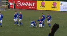 世界杯冰岛庆祝GIF表情包截图8