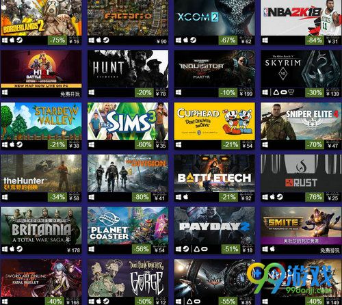 Steam2018上半年最佳榜单公布 11款游戏铂金级