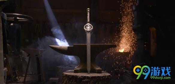 打造《上古卷轴5》“破晓者”单手剑 大神超完美还原神器 铁匠技能点满！