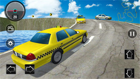 山道出租车3D游戏