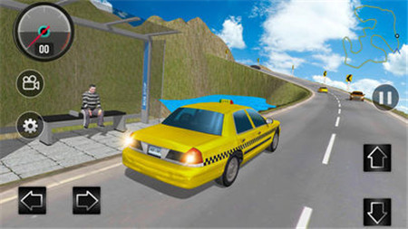 山道出租车3D游戏