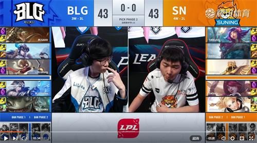 2019LPL夏季赛BLG vs SN赛视频