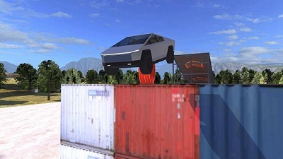 赛博跑车3D截图2