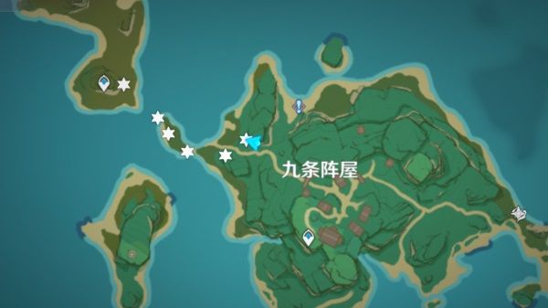 原神稻妻藏宝地9在哪 原神稻妻秘宝迷踪藏宝地9位置