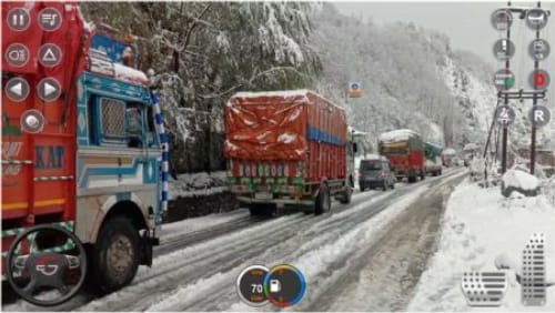 圣诞雪地卡车模拟器